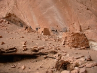 Ground level ruins
